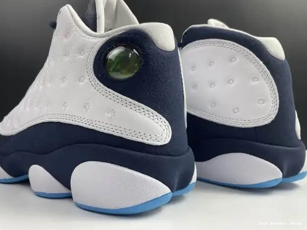 Rep LUCY 13 Powder Dark Blue Air Jordan 414571-144 0506